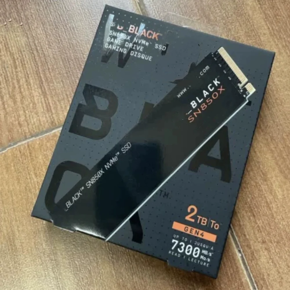 SN850X SSD 1 تيرا بايت 2 تيرا بايت NVMe Gen4 PCIe M.2 2280 PCIe 4.0X4 SN770 محرك قرص الحالة الصلبة الداخلي لأجهزة الكمبيوتر المحمول المكتبية WD PS5 #6