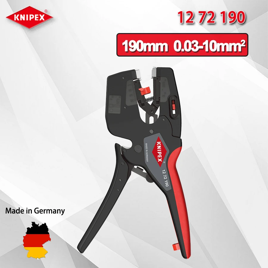 KNIPEX NexStrip для зачистки проводов, плоскогубцы для зачистки проводов, многофункциональный инструмент для электриков 1272190