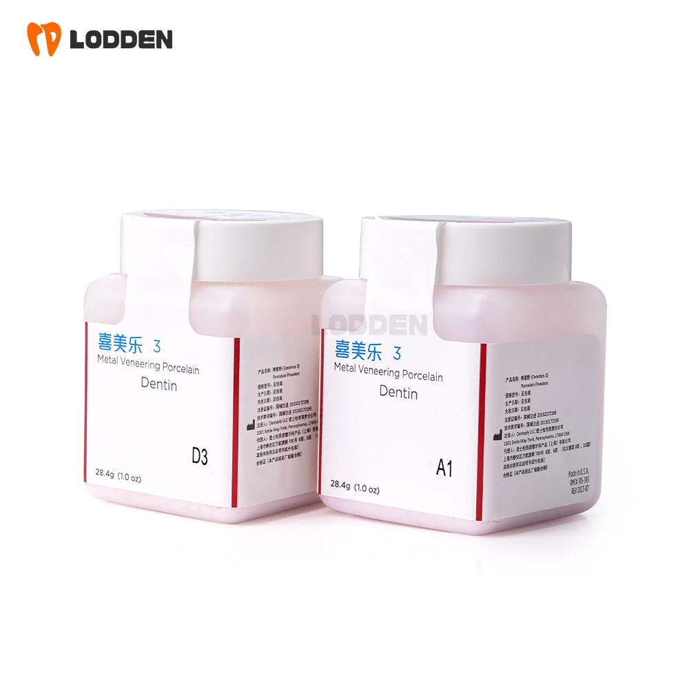 

Dental Sirona Lab Ceramco 3 Dentin 28.4g Multy Color Dental Metal Veneering Porcelain Dentistry Materials
