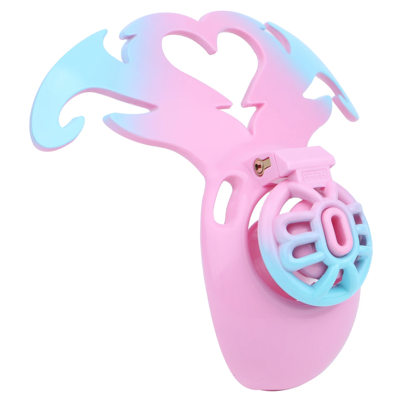 LEZEE Resin Male Chastity Cage Breathable Urethral Locking Device With PU Leather Chastity Belt Cockring Abstinent Penis Cages - view 4