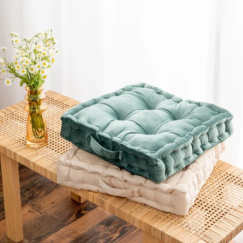 

Tatami Cushion Pillow Floor Cushions Soft Seat Pillow Pad Throw Pillow Cushion Home Sofa Tatami Cushion Square Pouf Cushion