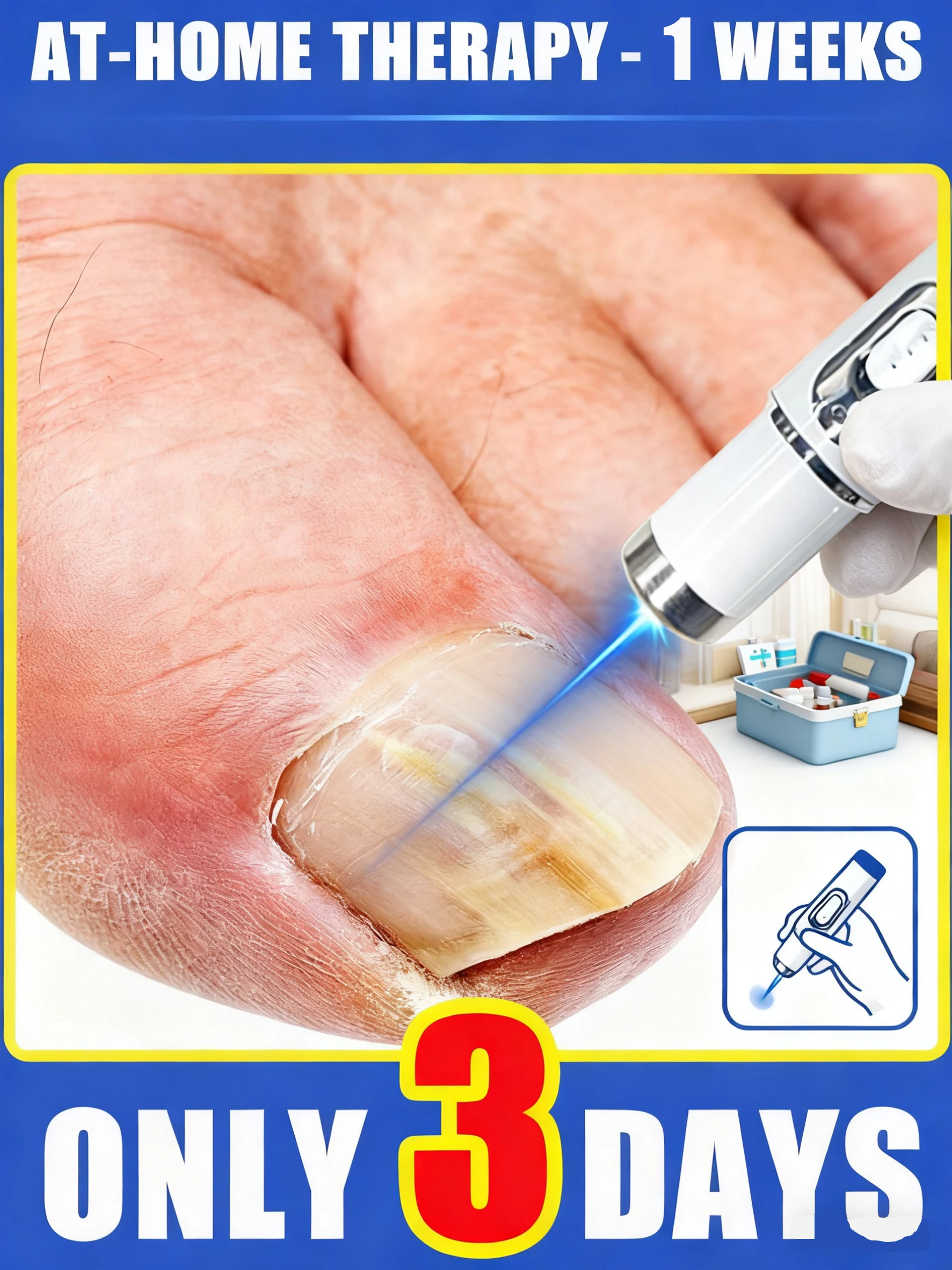 

Разрушить живую окружающую среду грибка и вырасту полноценных нового гвоздя в течение 7 дней.