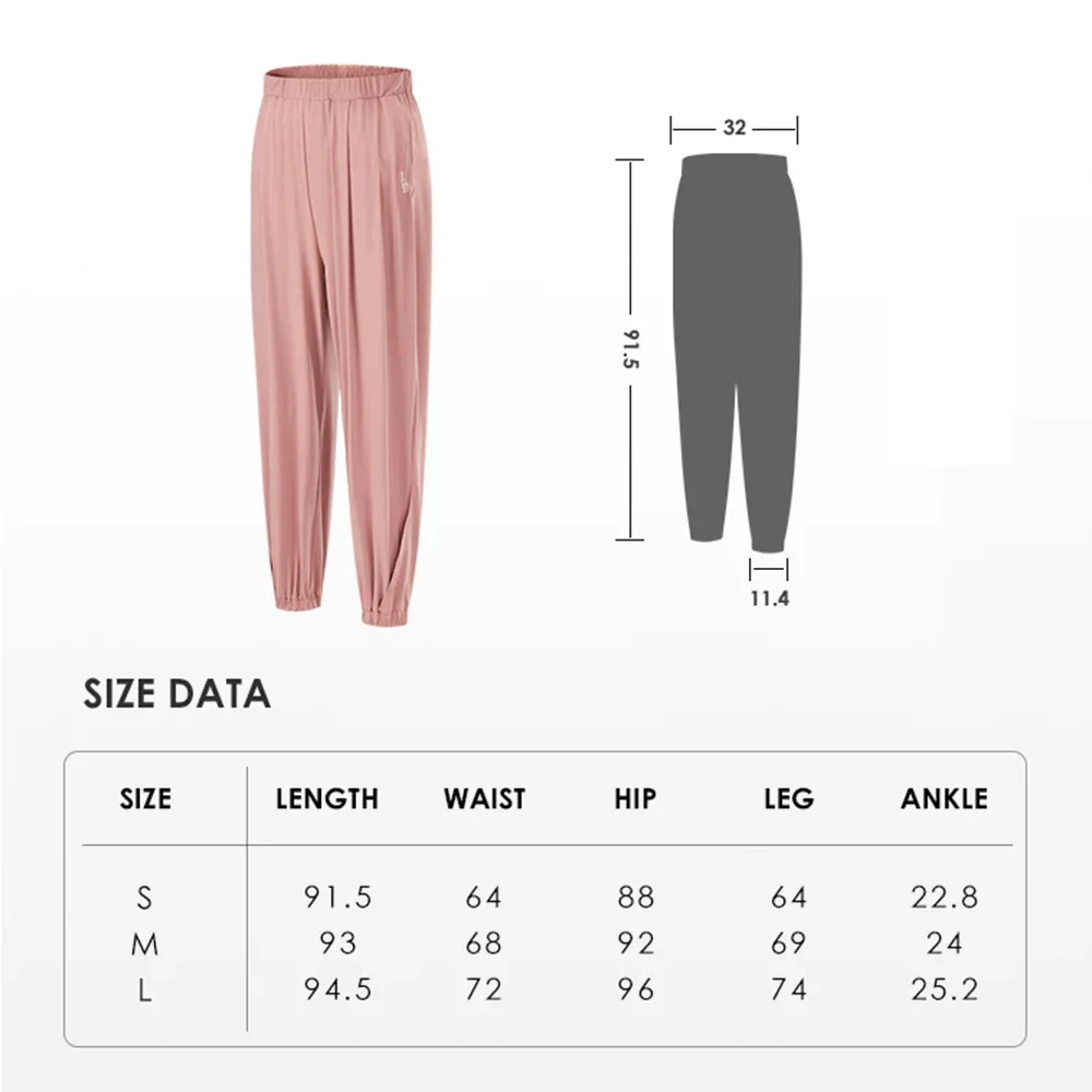 OhSunny Women Wide Leg Pants Sun Protection Anti-UV UPF50+ Oversize Casual Trousers Streetwear Loose Straight Full Pant  New