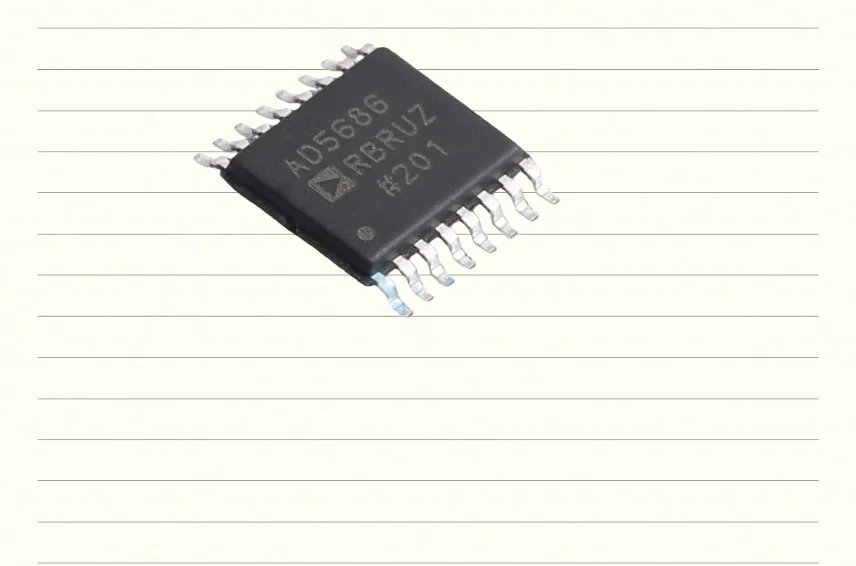 AD5686RBRUZ-RL7 package TSSOP-16 16 bit nanoDAC ® Reference voltage source and SPI interface four channels, 16/14/12 bit nanoDAC