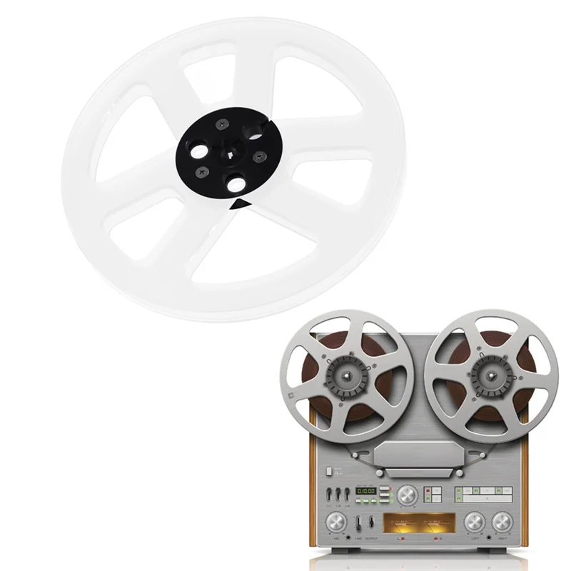 AT93-1/4 Inch 7 Inch Empty Take Up Reel To Reel Hub For TEAC/Revox Studer Reel-To-Reel Recorders Accessory C