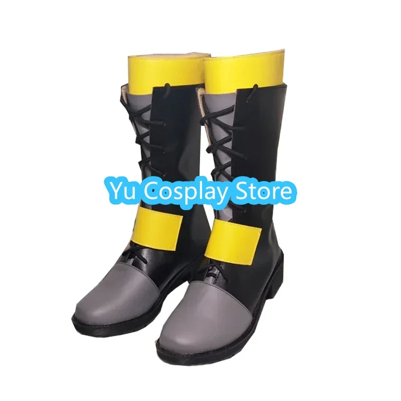 Game Girls Frontline Ump45 Cosplay Shoes Halloween Carnival Boots Cosplay Prop PU Leather Shoes Custom Made