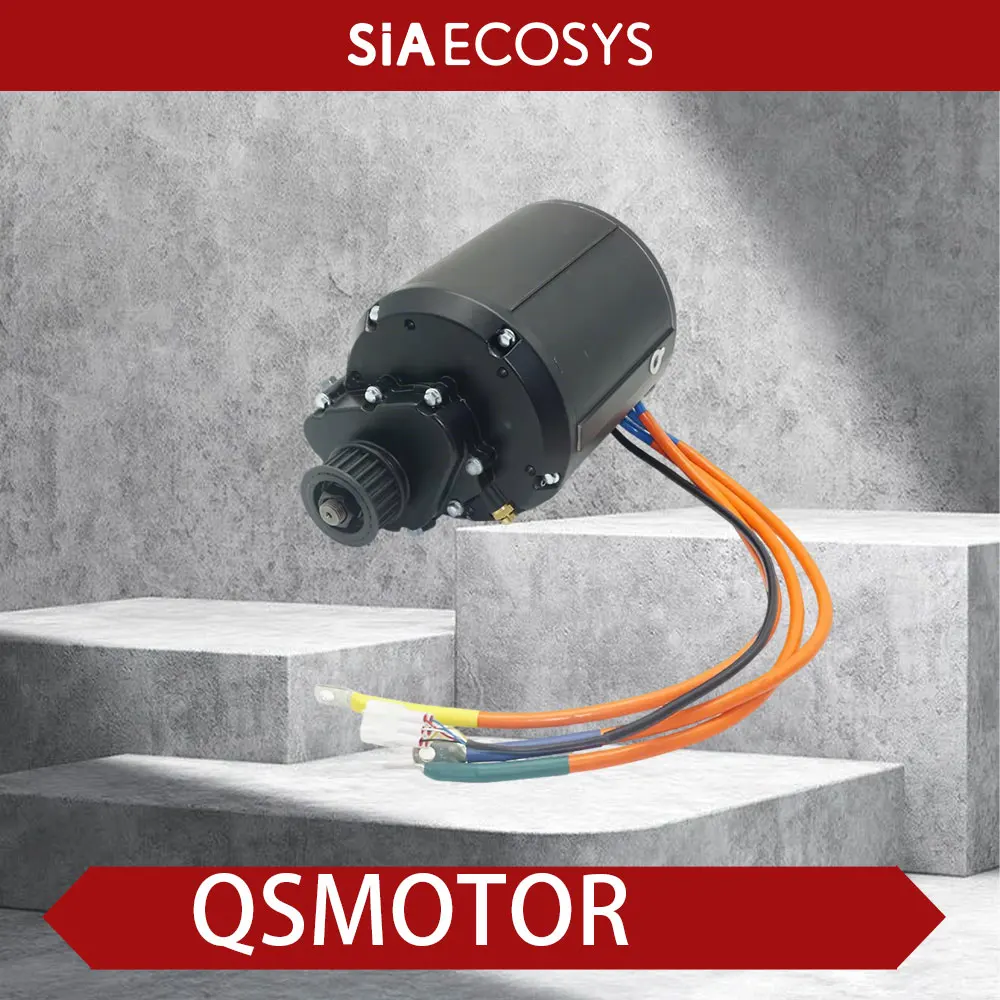 

QS MOTOR QS138 90H V3 4000W Liquid Cooled Mid Drive Motor Kits with Fardriver ND72680 Programmable Controller for E-Motorcycle