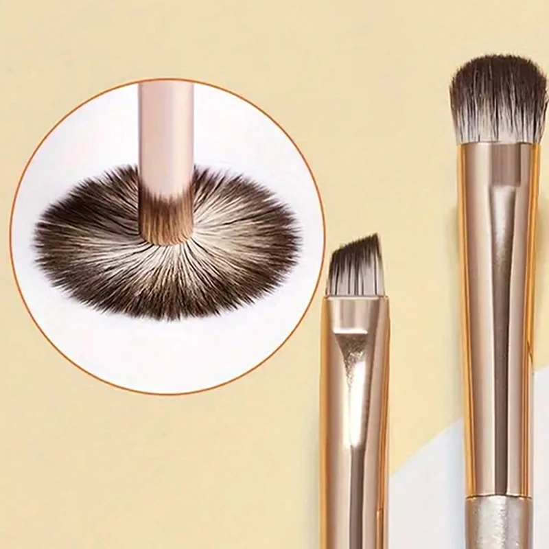 8pcs eyeshadow brush set, soft hair make-up brush, eye make-up brush, beginner nose shadow shading brush, fine eyeliner brush, p