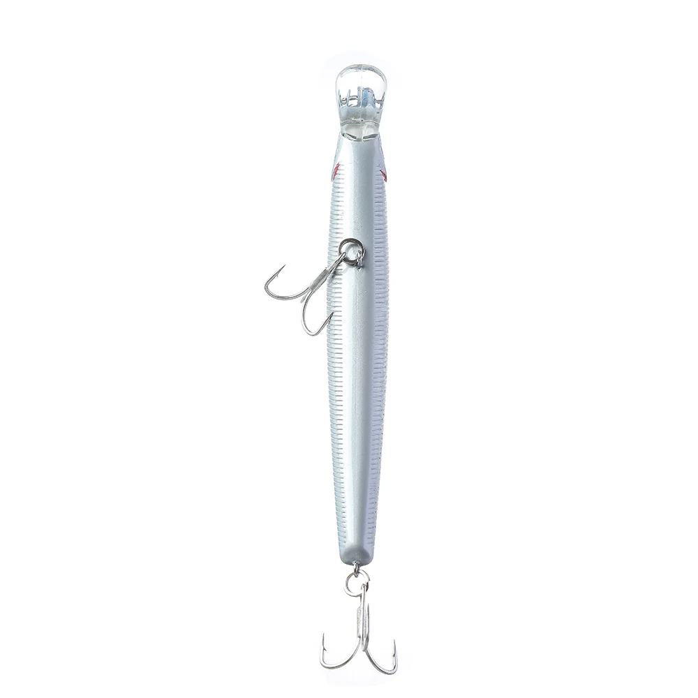 BassLegend Fishing Artificial Bait Slow Floating Minnow Flash Shallow Wobbler Jerkbait Shad Sea Bass Pike Lure 130SF 90SF