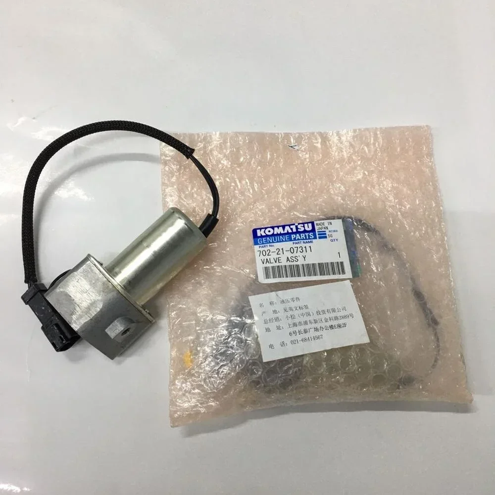 702-21-07311 Excavator hydraulic pump solenoid valve PC110-7 PC130-7