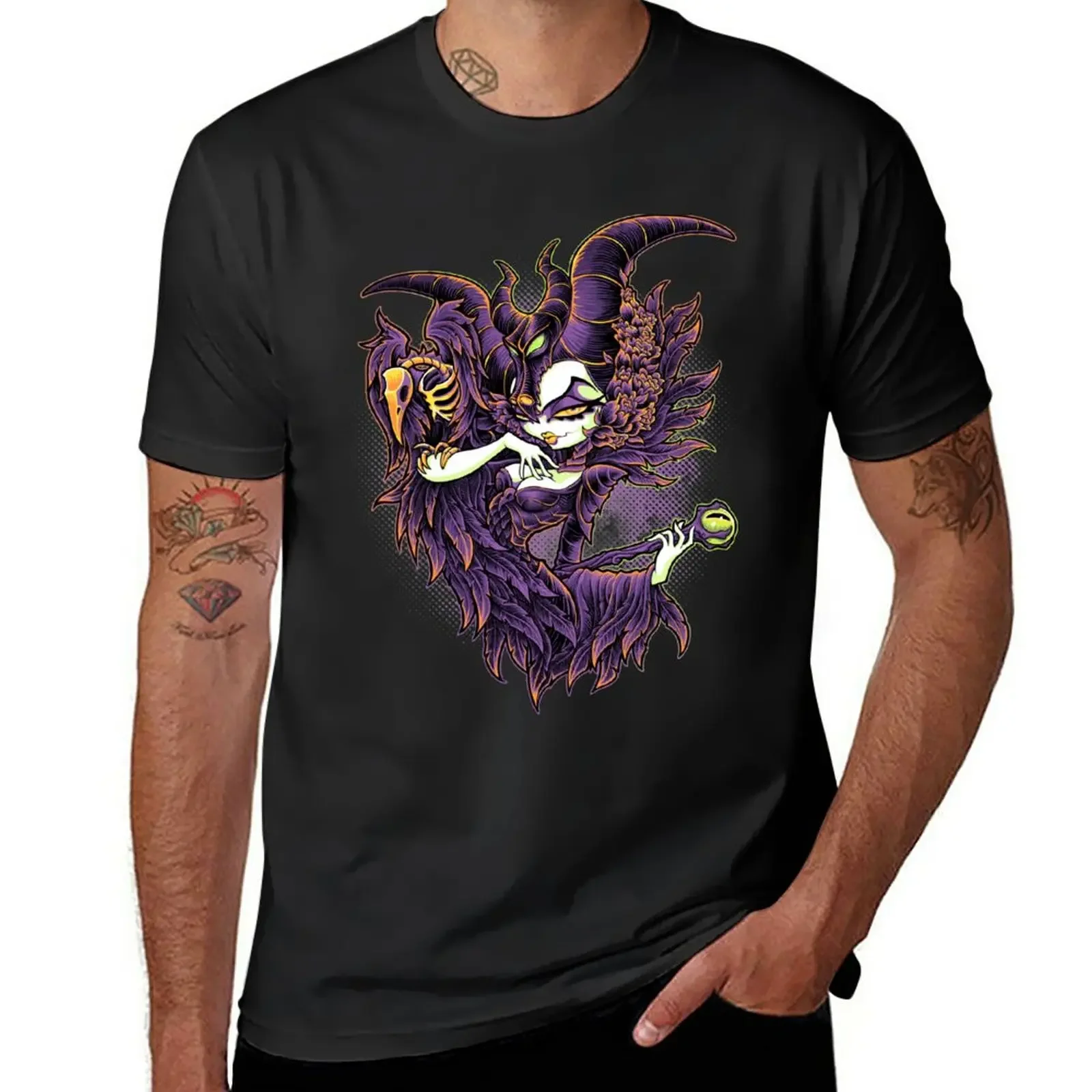 Malevolent Gaze T-Shirt anime Blouse fitted t shirts for men