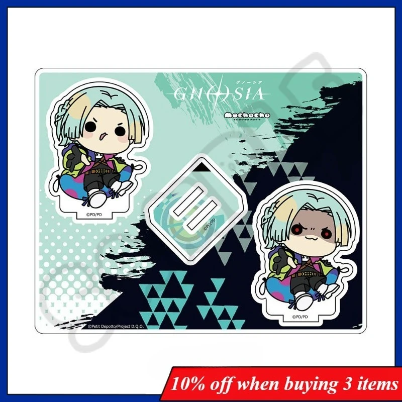 Anime Peripherals Yuri Figure Acrylic Stand Setsu Figurine Acrylic Keychain Raqio Jina Badge Decoration Collection Toys Gifts