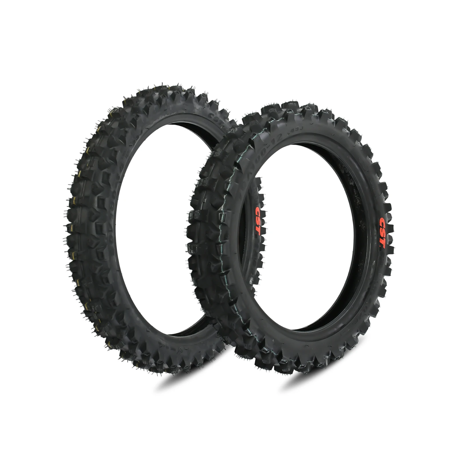 60/100-14 Front+70/100-12 Rear Wheel Outer Tire for Surron Hyper Bee Wheel Kit Electric Dirt Bike Motorcycles Accessories