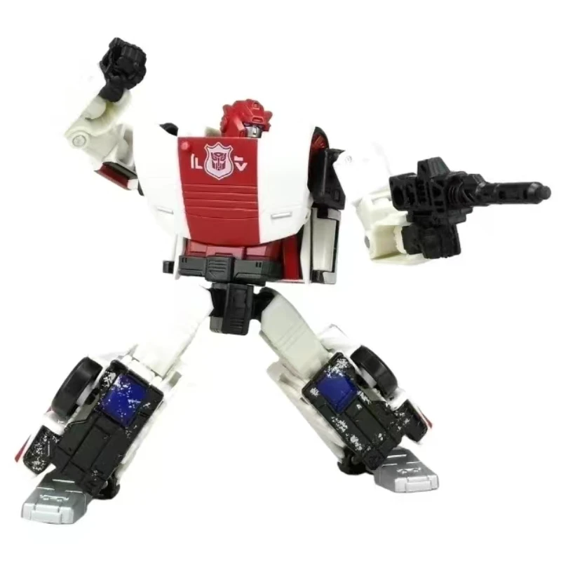 재고 Takara Tomy 트랜스포머 G 시리즈 WFC-S WFC-S35, 빨간 경고 로봇, 애니메이션 액션 모델 장난감 선물