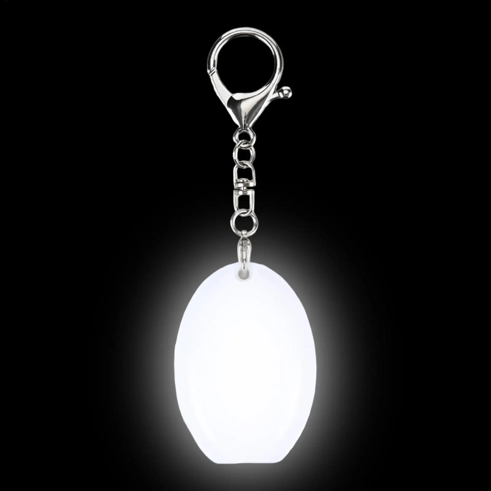 Purse Lights Oval Shape Mini Oval Keychain Light Rechargeable Purse Flashlight for Women for Girls Mother Backpack Wallet Tote
