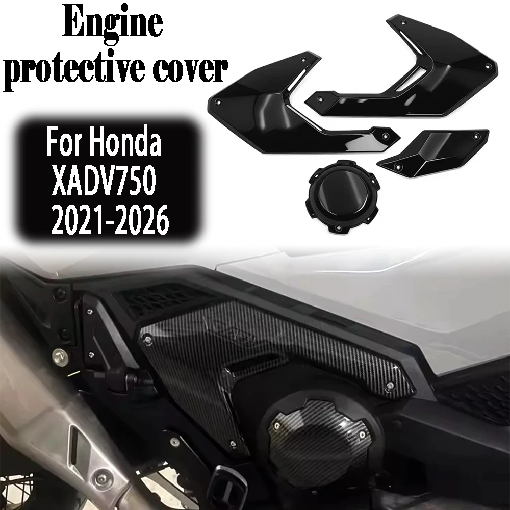 

For Honda X-ADV 750 2021-2026 Motorcycle Accessories Side Frame Panel Fairing Protector Engin Panel Frame Cover Cowl Fairing