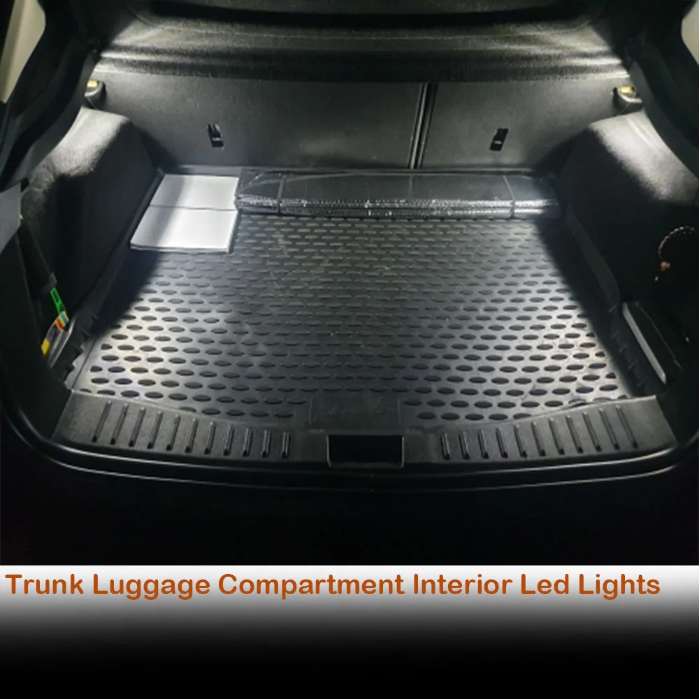 Trunk Luggage Compartment Interior Led Lights Lamp For 2014-2018 Ford Transit Connect 12-18 Focus Kuga Escape Fusion Mustang