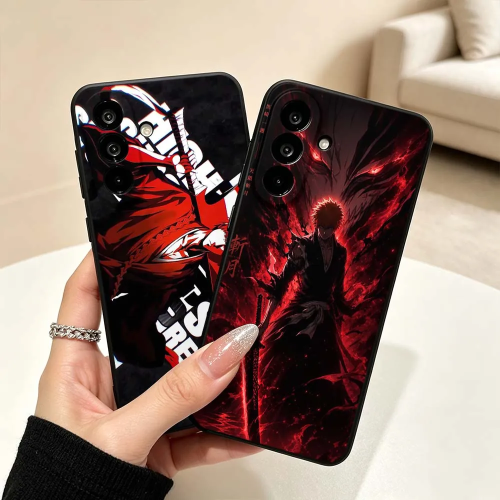 Anime Bleach Dark Cover For Samsung Galaxy A73 A71 A56 A55 A54 A53 A52 A50 A40 A37 A36 A35 A32 A31 Phone Case