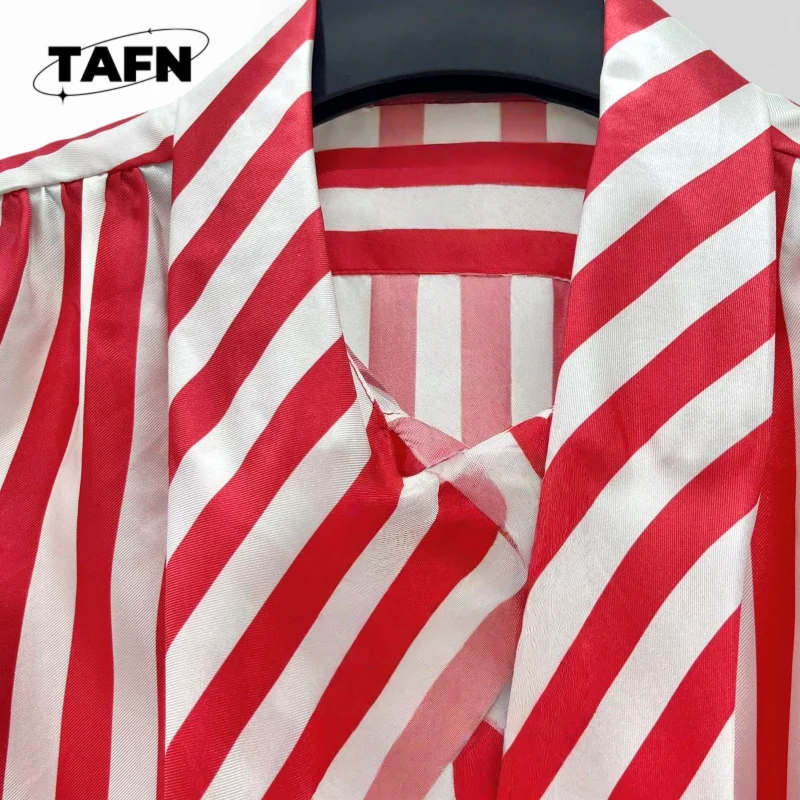 الحرير السيدات قميص القطن الناعم المتضخم استرخاء صالح بلوزة المرأة كم قميص ساحة الرقبة بلوزة مريحة مكتب WearAH0167