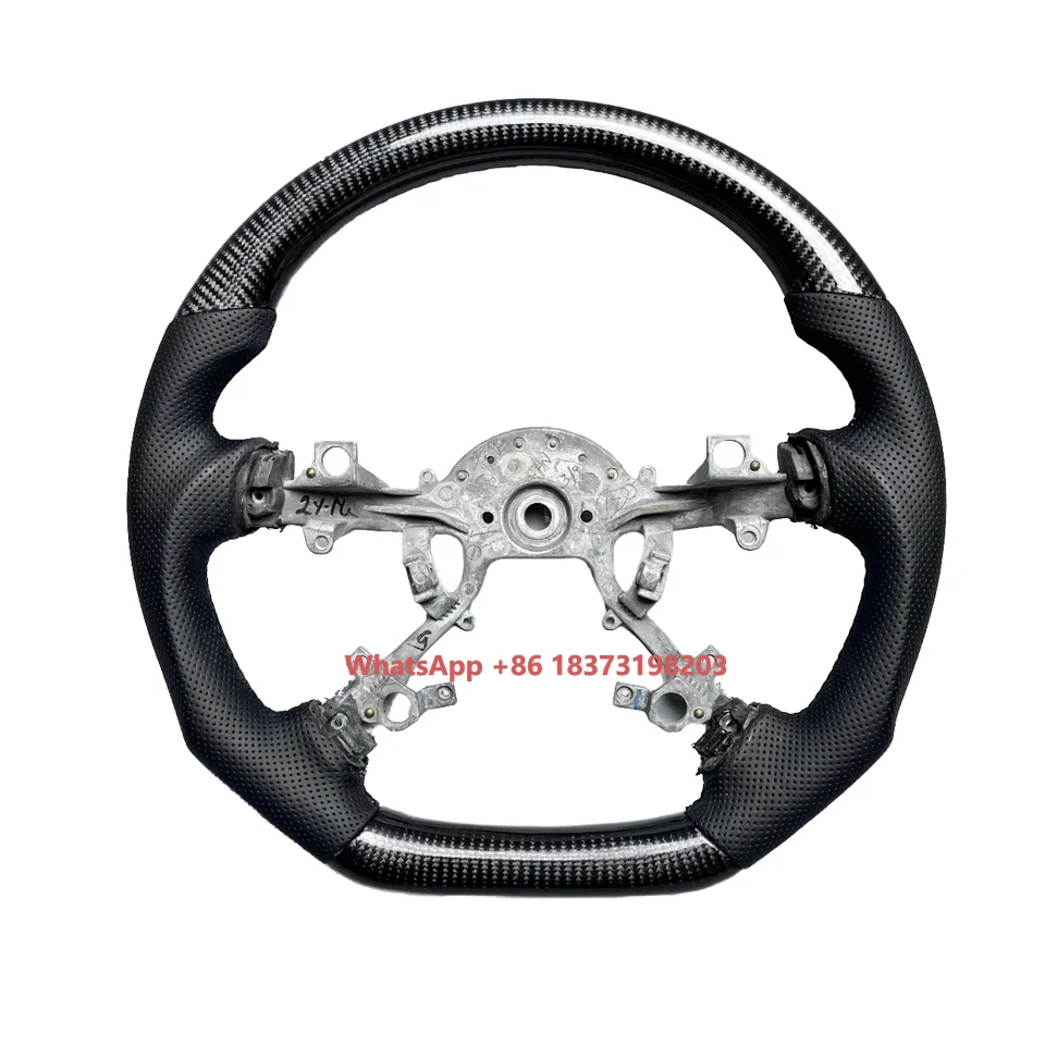 

Pajero IV V97 V93 Montero Pajero 2006-2021 Racing Style Carbon Fiber Steering Wheel