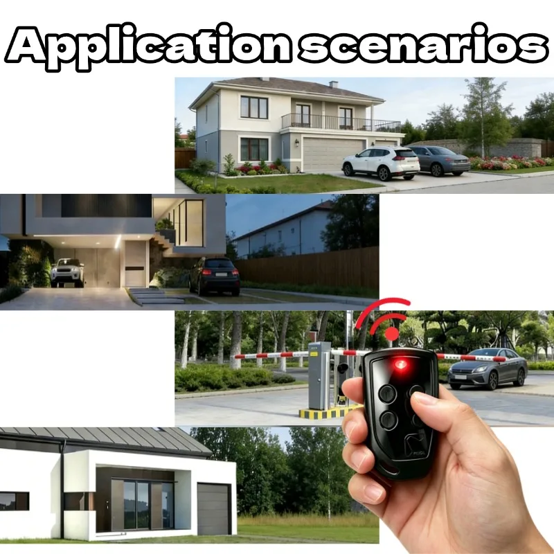 For Newest PUJOL Vario 4U for COSMOS MOON OCEAN 1 3 MERCURIO VARIO WHITE BLACK PRO Gate Remote Control 433MHz Garage Door Opener