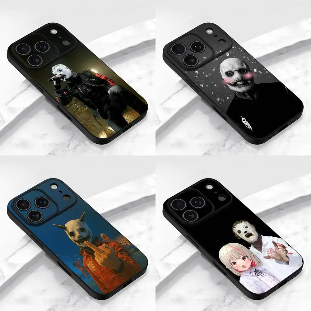 

C-Corey T-Taylor Phone Case For iPhone 17,16,15,14,13,12,11,Pro,Max,Plus,E,Air,Mini Protective Black Cover