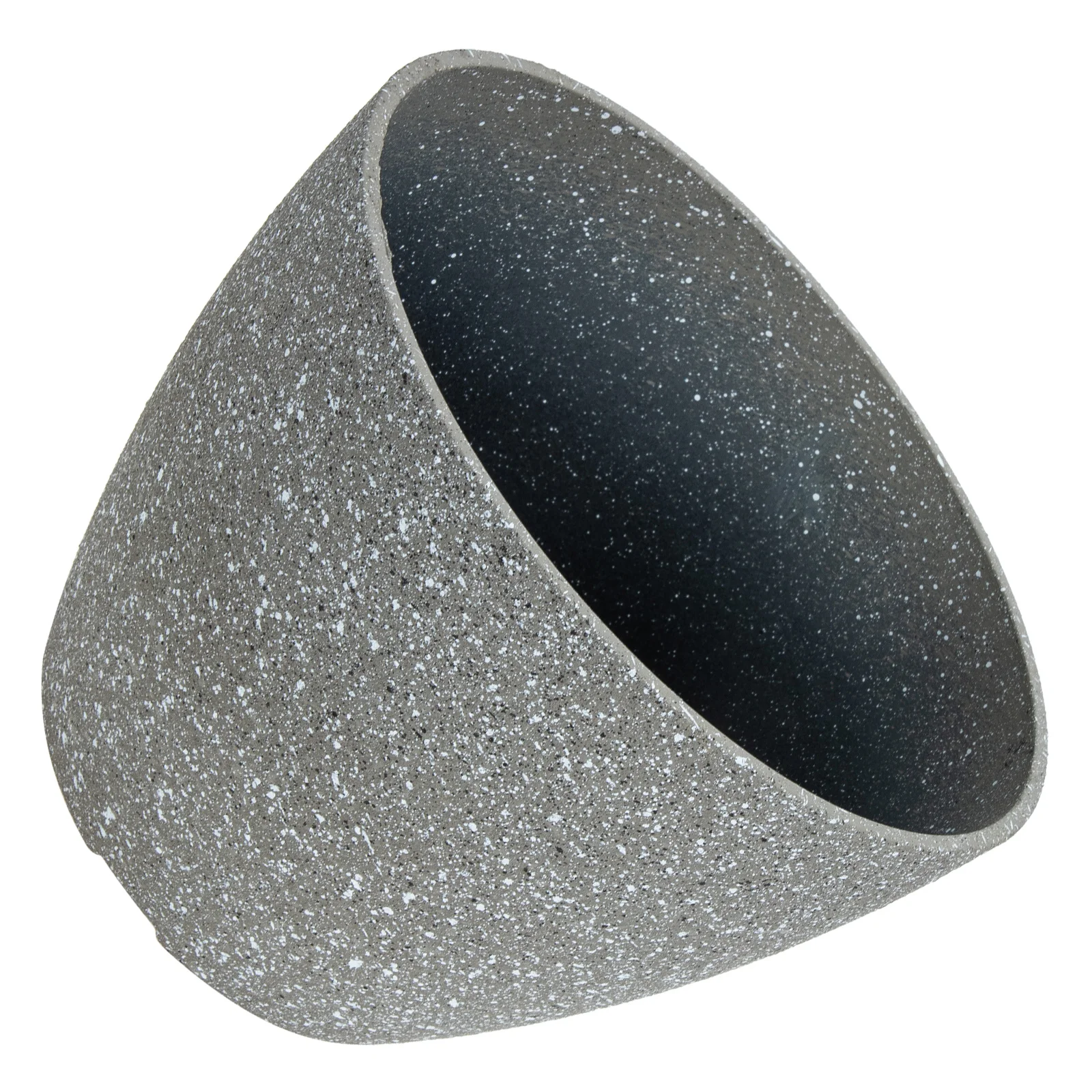 

Thick Resin Garden Pot Cement Look Durable Outdoor Plant Planter Pot for Succulents Flowers Home Office Decoration