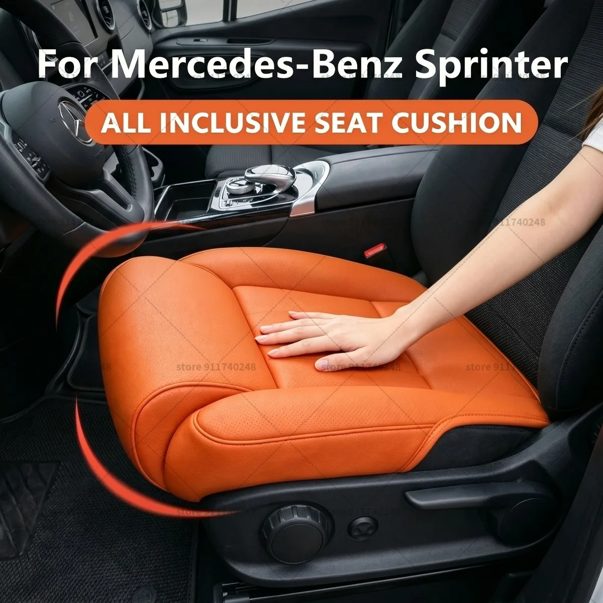 

For Mercedes-Benz Sprinter Seat Leg Support Extension Cushion Thigh Support Pillow Memory Foam Leg Extender Interior Accessories