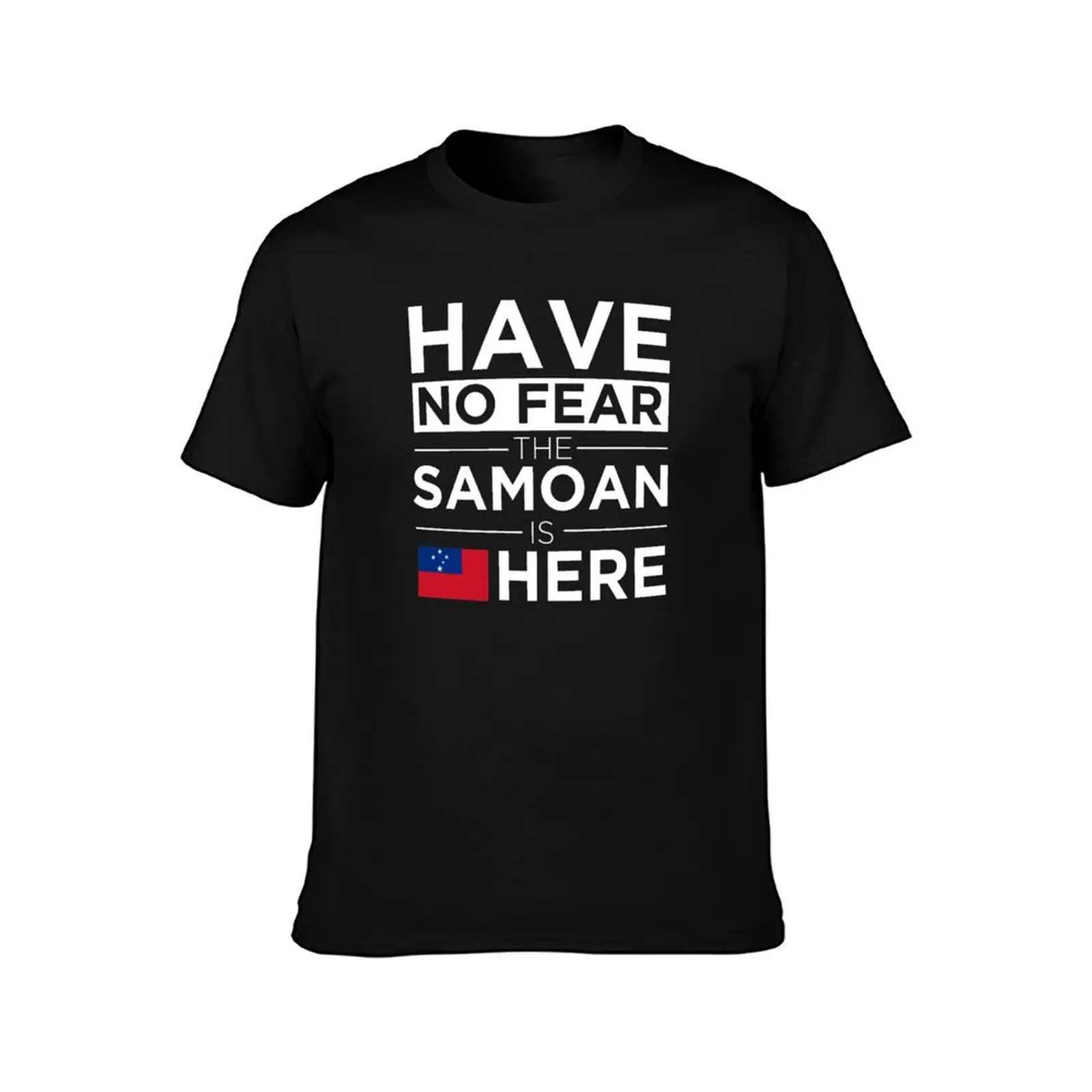 Have No Fear The Samoan is here Pride Proud Samoa T-Shirt, Summer Casual Cotton Tee, Oversized Streetwear Tops, Unisex Men Women