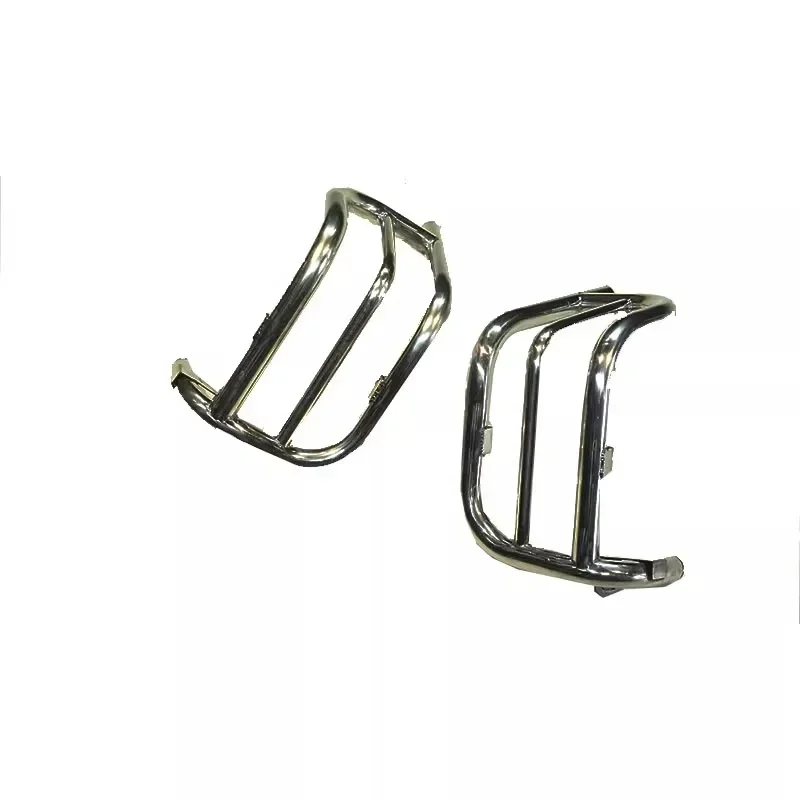For Nissan Patrol Y60 Safari Rear Bumper Cover With Front Bumper Corner Guard Stainless Steel External Protection Accessories