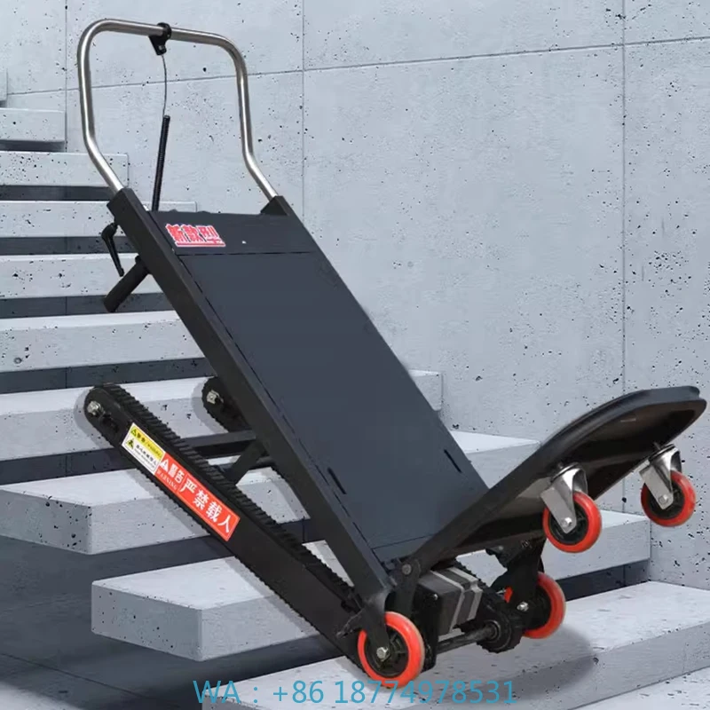 

Electric Heavy Stair Climbing Trolley for Sale 150kg Loading Weight