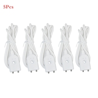 Set of 5 Water Leak Alarm for Smart Water Leak Sensor with 1 Meter Cable Water Leak Detector for Home Bathroom Kitchen S