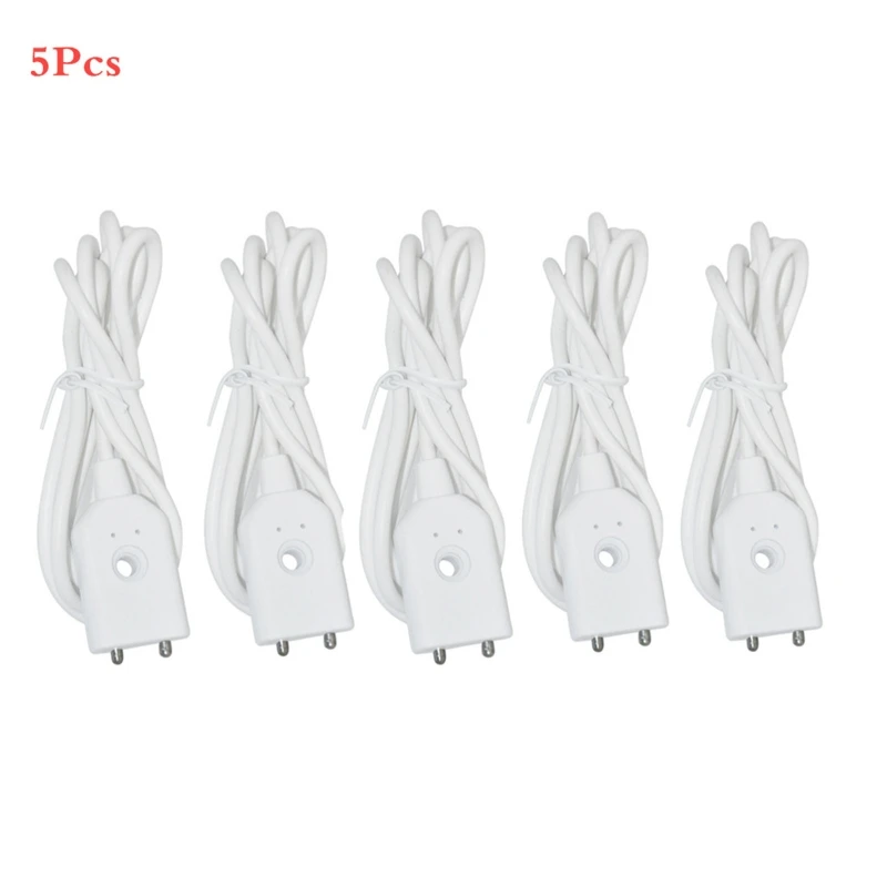 Set of 5 Water Leak Alarm for Smart Water Leak Sensor with 1 Meter Cable Water Leak Detector for Home Bathroom Kitchen S