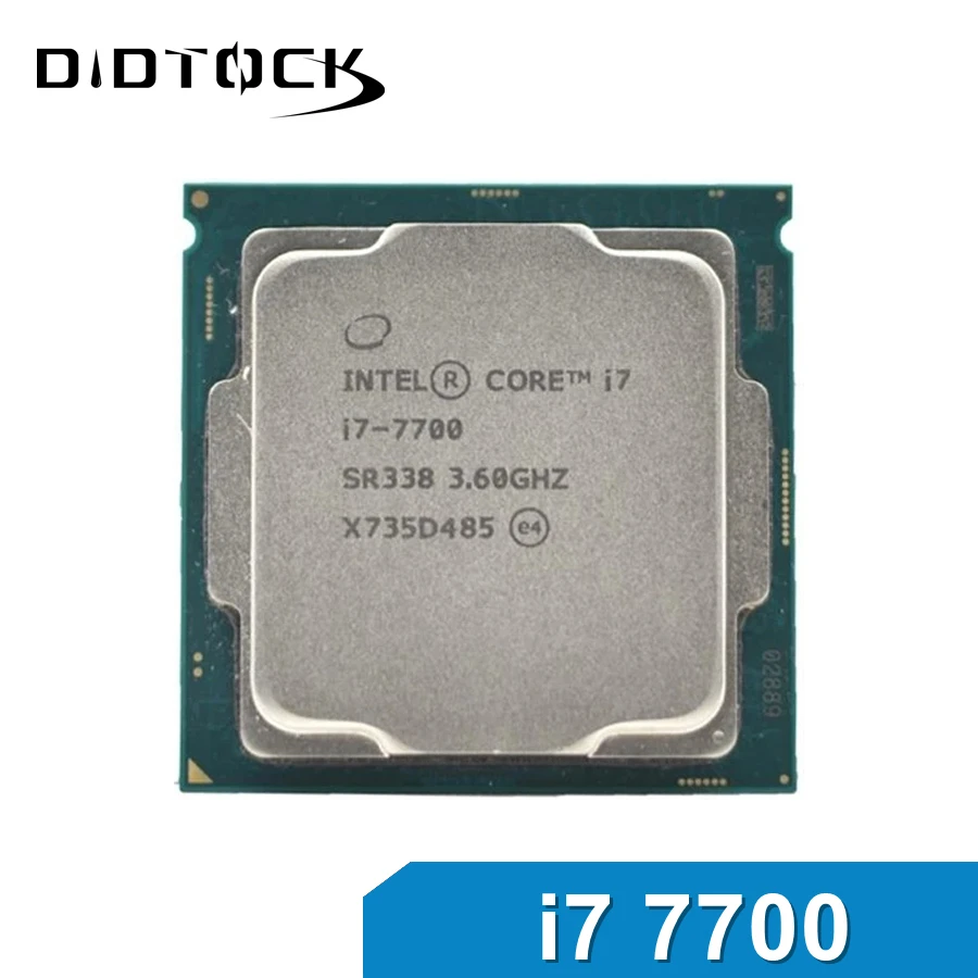Procesador Intel Core i7 7700 3,6 GHz Quad-Core 8 hilos 8M 65W CPU LGA 1151
