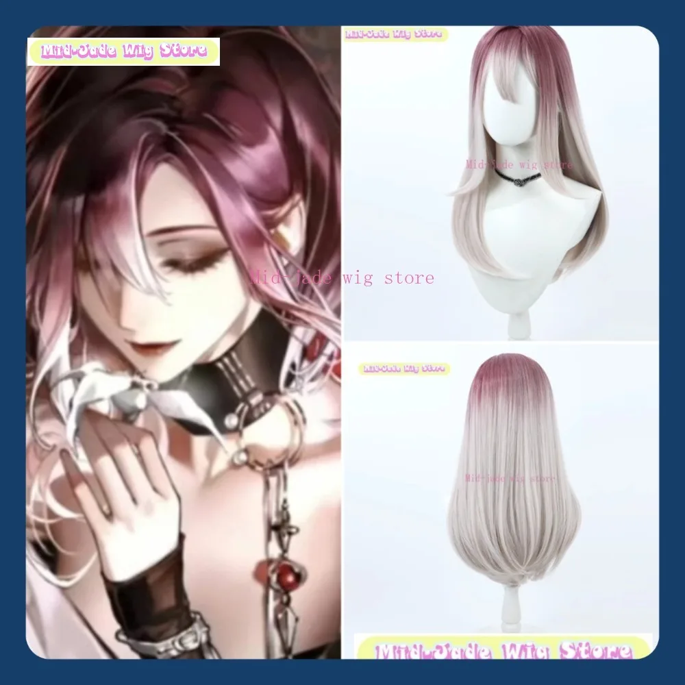 

Mid-jade Wig Store Path To Nowhere Serene Cosplay Wig Anime Game Role-playing Halloween Party Synthetic Wig