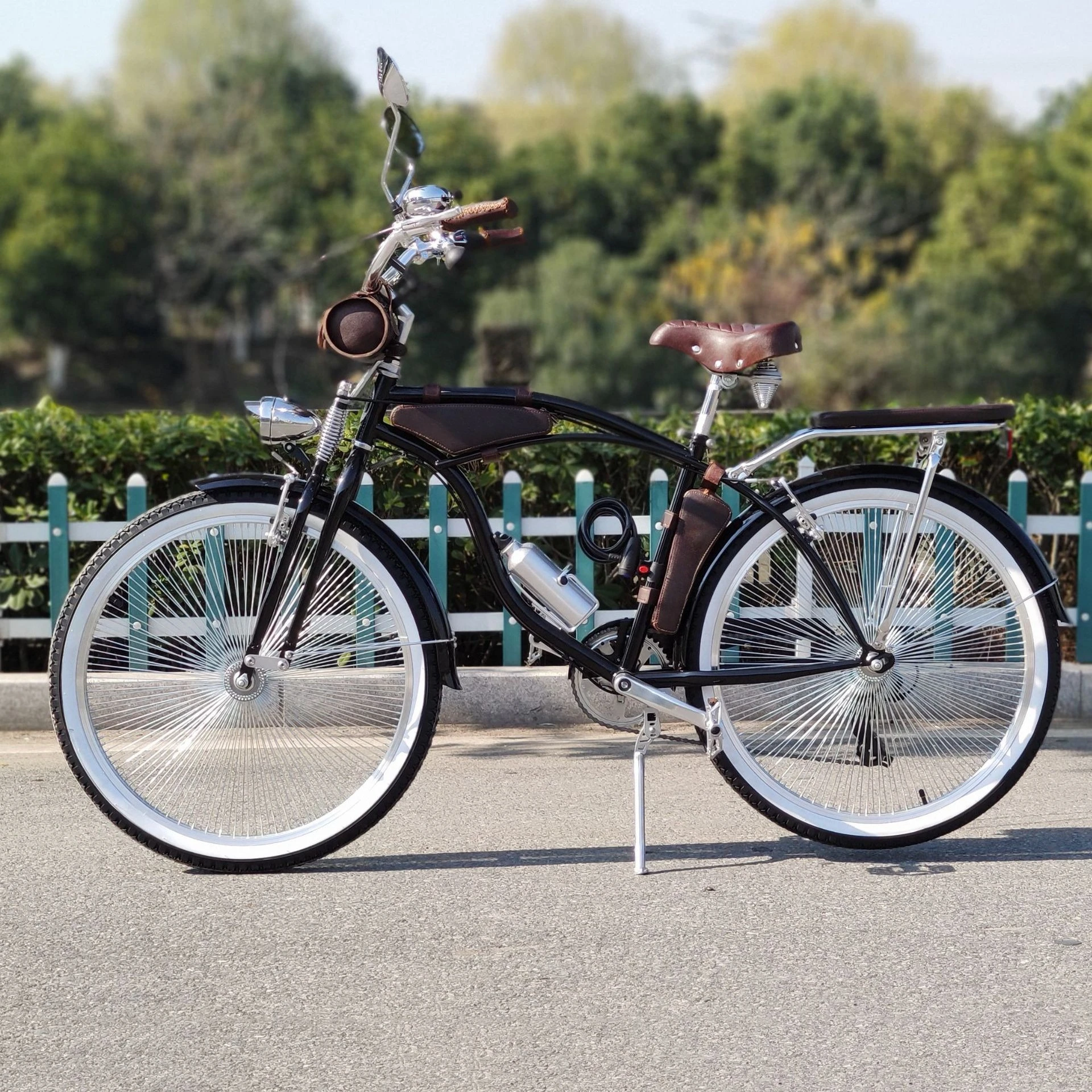Retro bicycle High-end variable speed bicycle Classic car ATV