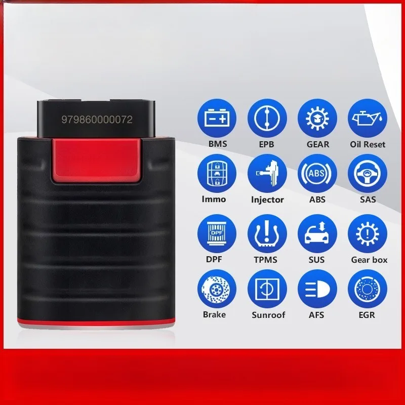 Car OBD2 Diagnostic Scanner Overseas Multi Language Version with 1 Year Free Software Update Engine Fault Code Reader Check
