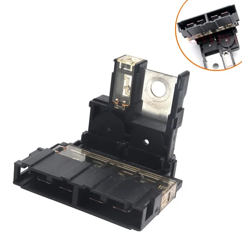 Imagen 2 del producto Para varios Nissan 2004-2013, conector de enlace de fusible de cable de batería positivo OEM 2438079915