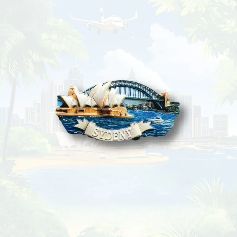 ملصقات ثلاجة سيدني، هدايا تذكارية لبيت الأوبرا الأسترالي، هدايا تذكارية معمارية، ديكورات الهدايا