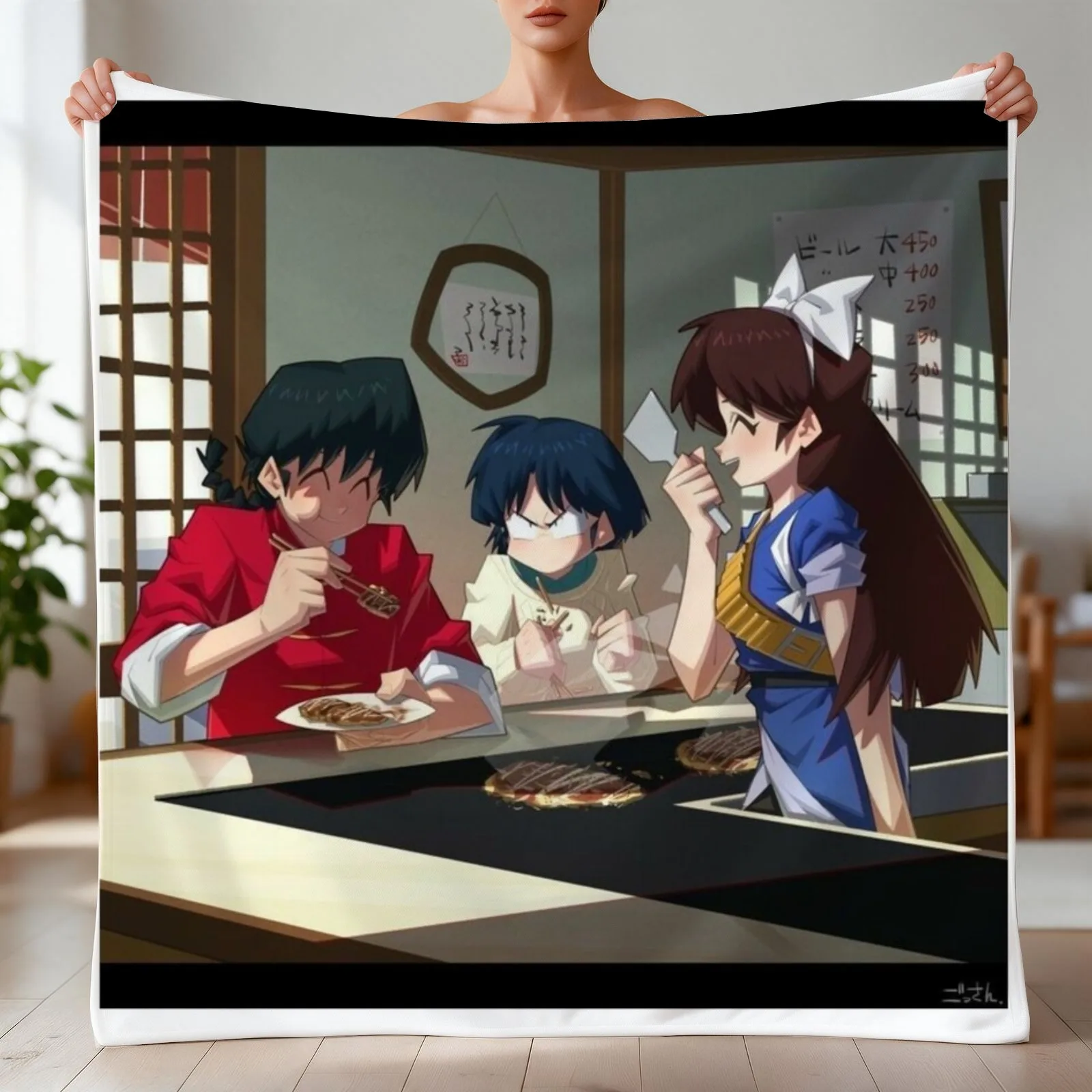 Ranma 1/2 Throw Blanket Luxury Thicken Sofa Throw Decorative Beds Blankets