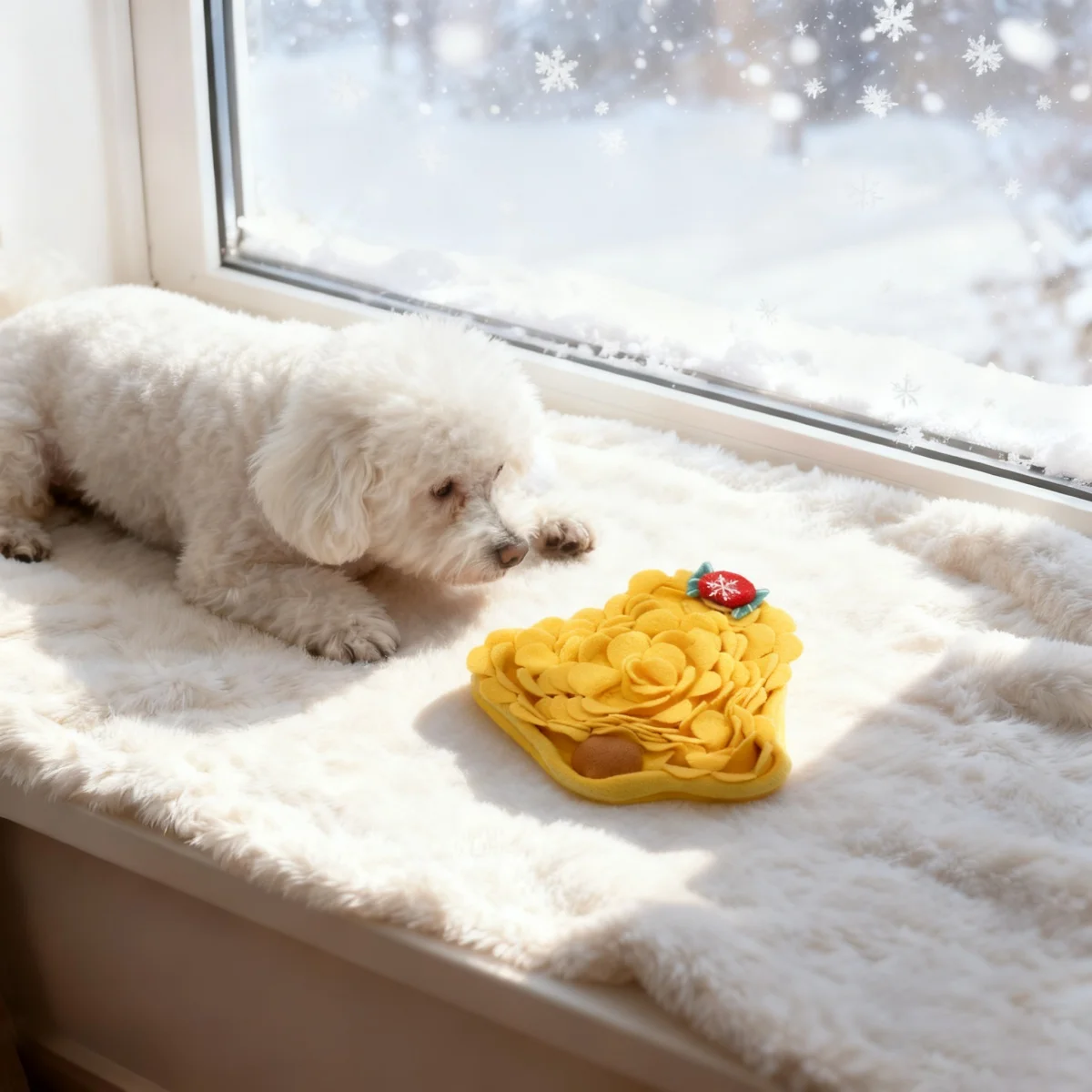 وسادة نفخ الكلاب الجديدة لعيد الميلاد ناعمة ومريحة، تساعد على ممارسة القدرة على تعريف كلبك. إنها في الاسلوب #2