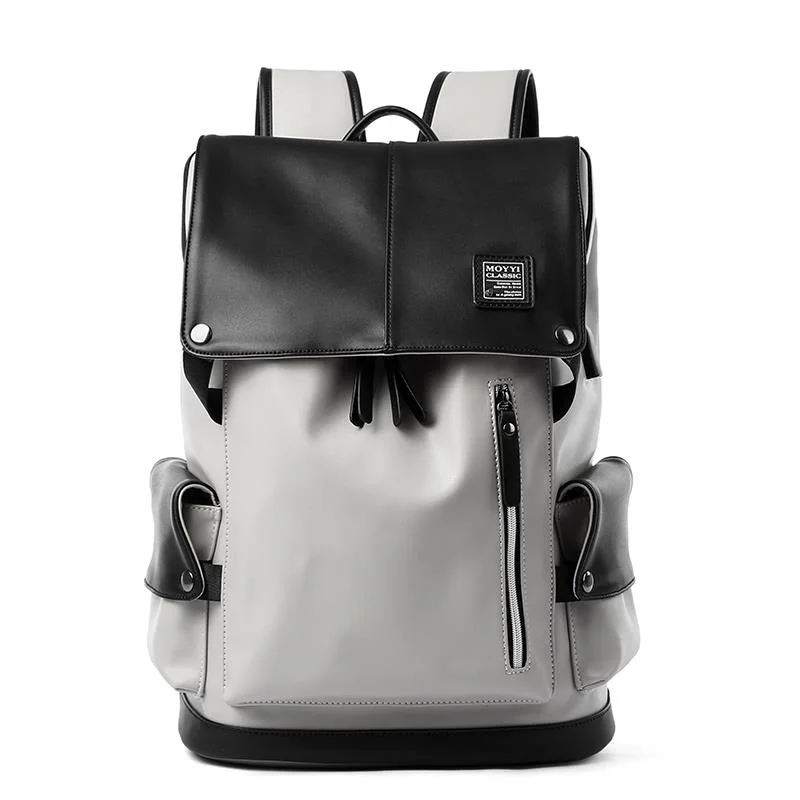 Vegan Leather Dayback Backpack, Mochilas de Moda Personalizada, Mochilas Adolescentes, Laptop Bag, Homens e Mulheres, Nova Chegada, Atacado, 2022