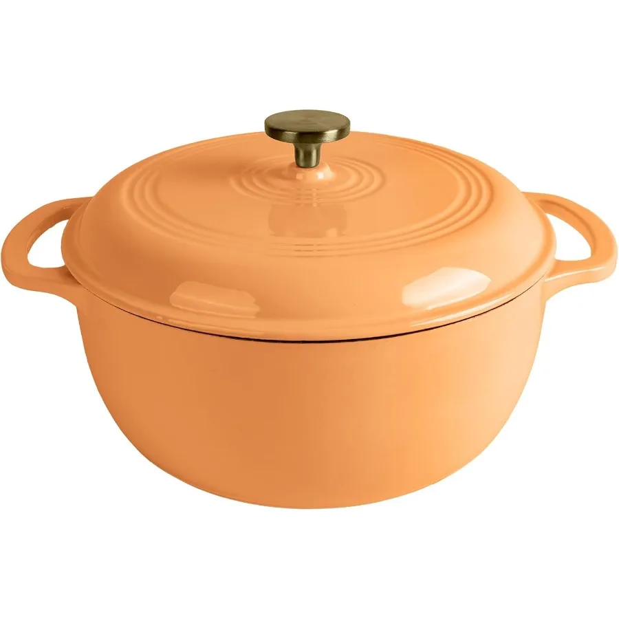 

Premium Enameled Cast Iron Dutch Oven for Bread Baking NonStick 2QT Oval Bread Oven with Lid Ideal for Sourdough Loaf Artisan B