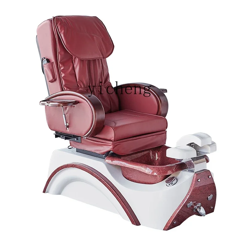 

ZC Electric Foot Chair Nail Salon Sofa Beauty Eyelash Chair Manicure and Foot Washing Recliner