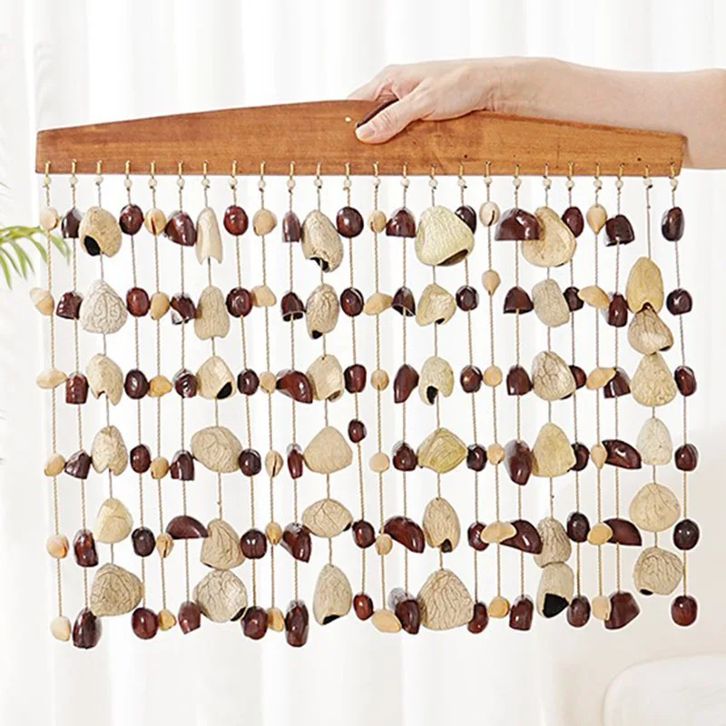 

Natural Handbell Yoga Meditation Relaxation Fruit Shell Bell Handmade Sound Healing Chimes Outdoor Diapasons Musical Instruments