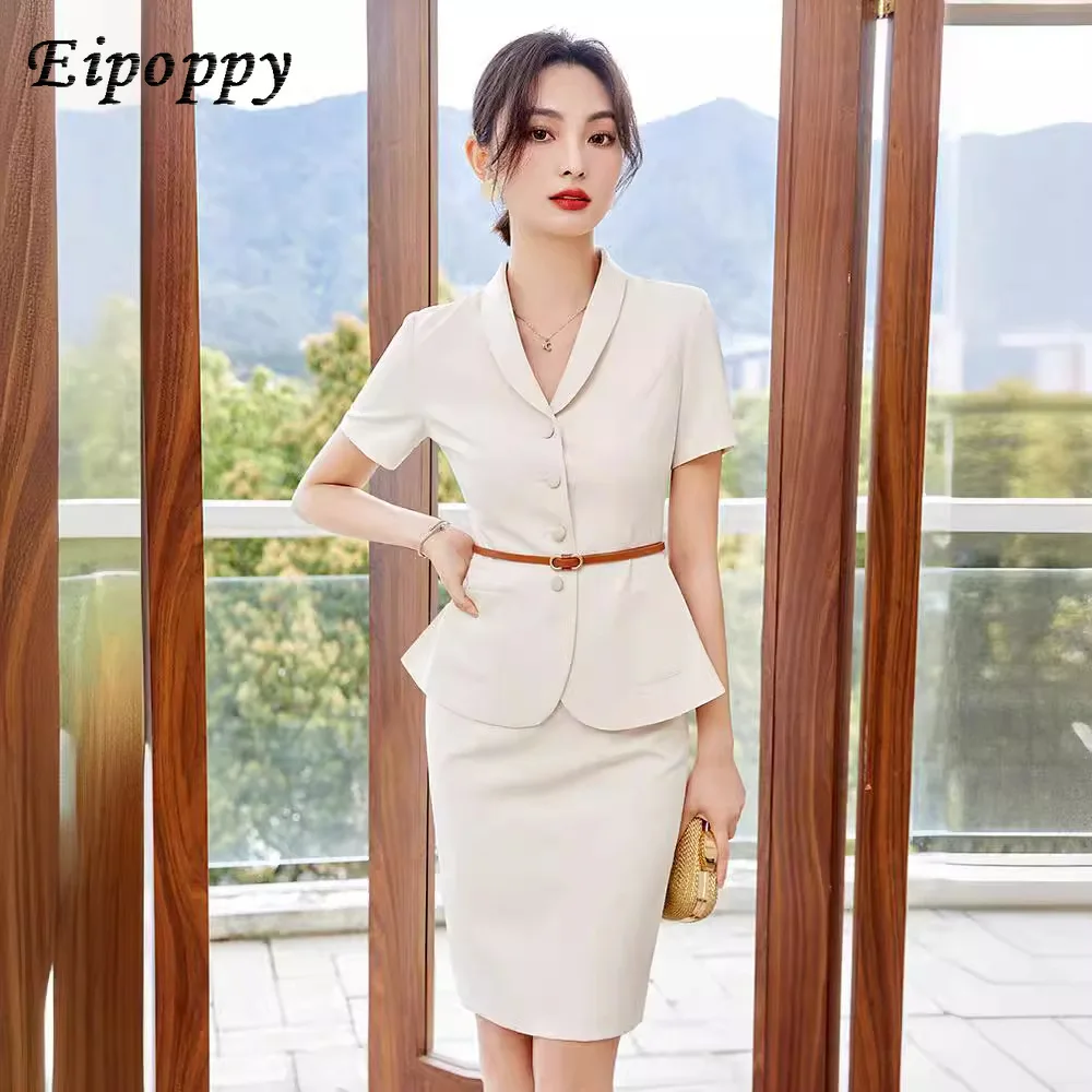 Professional suit, women's fashionable temperament, work clothes