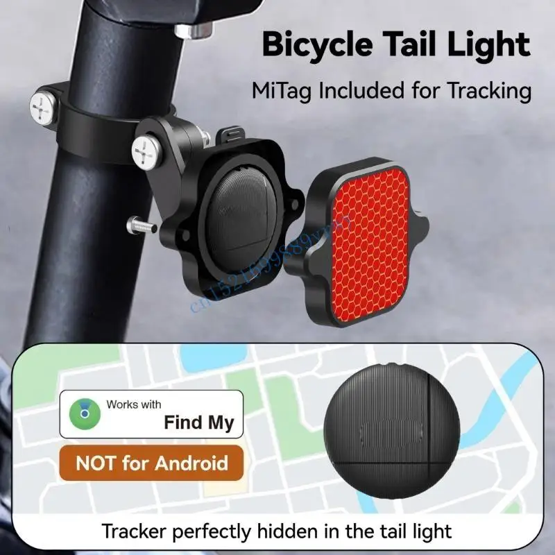 

6XDB Bike Warning Light Multiple Lighting Effects Water Resistant Lamp for Riding