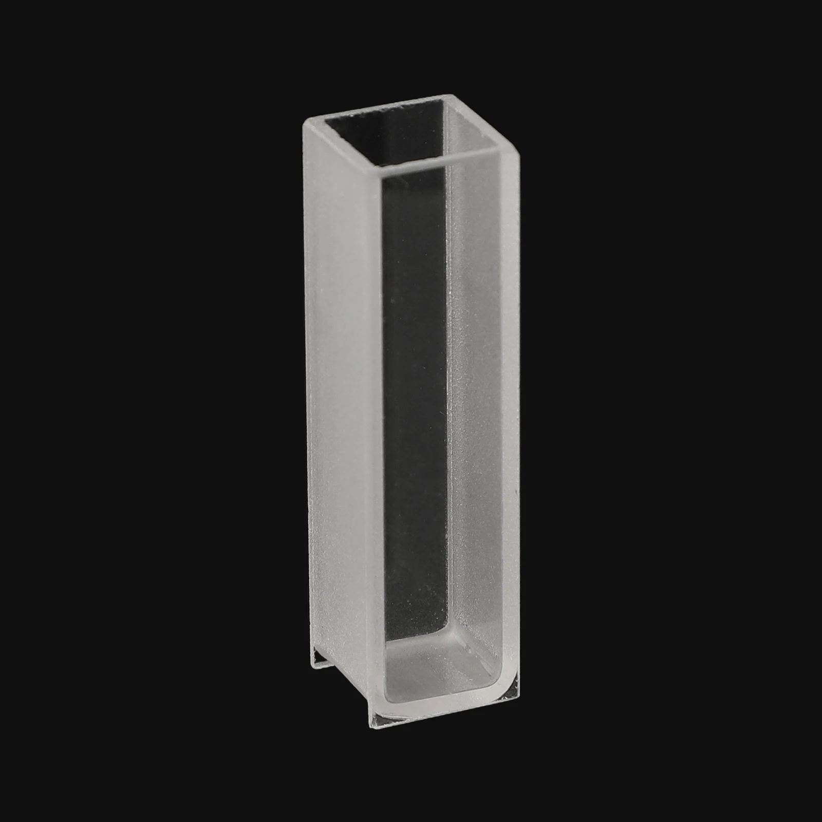 Optical Glass Cuvette for 751 722 Spectrophotometer Two Transparent Sides Four Frosted Sides for Controlled Handling