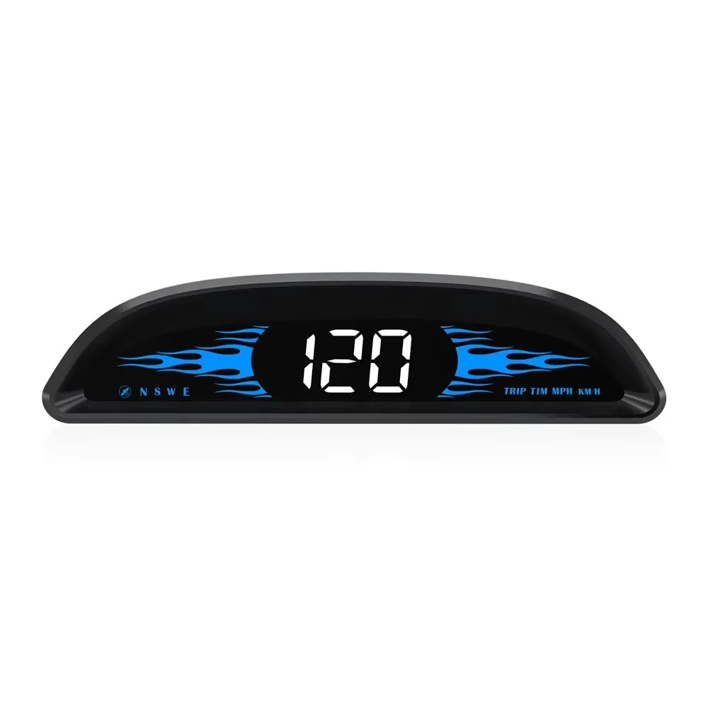 NEW GPS HUD G2 Display Speedometer Plug & Play Lift Distance Head Up Display for All Cars