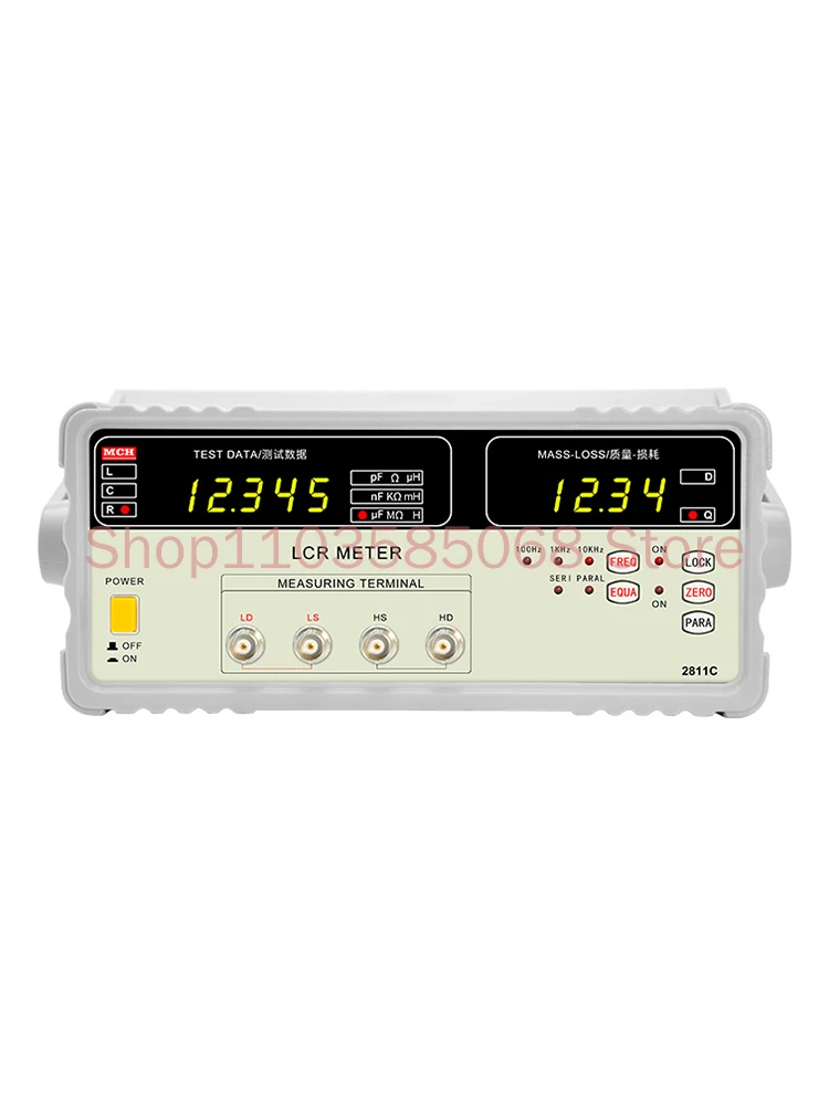 

Digital Bridge Tester 2811C High Precision Component LCR Meter Direct Inductance Resistance Capacitor